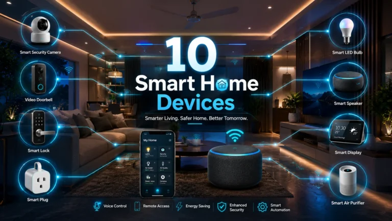 Top 10 Smart Home Devices That Will Transform Your House in 2026 10 Smart Home Devices Every Indian Family Should Have in 2026
