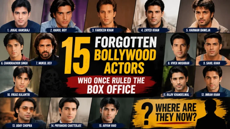 15 Forgotten Bollywood Actors Who Once Ruled the Box Office