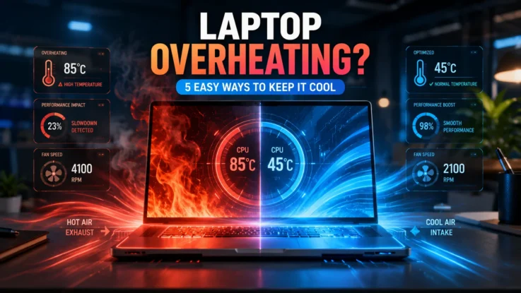 5 Easy Ways to Keep Your Laptop Cool While Gaming and Working