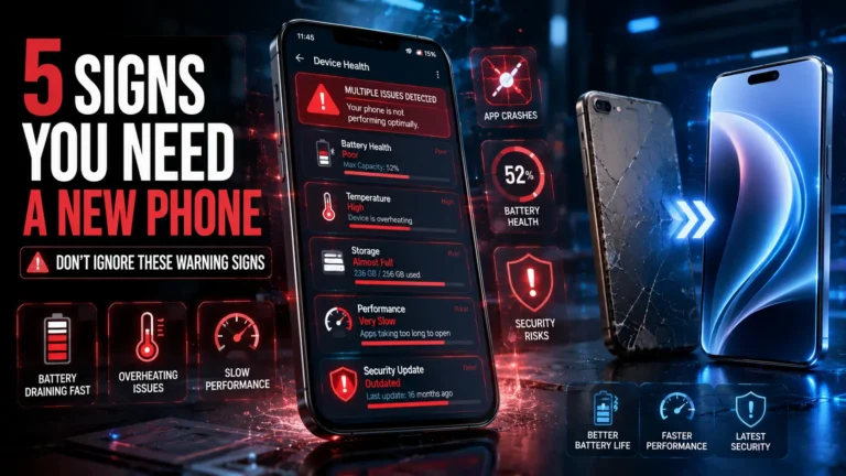 5 Warning Signs Your Smartphone Needs Replacement Immediately