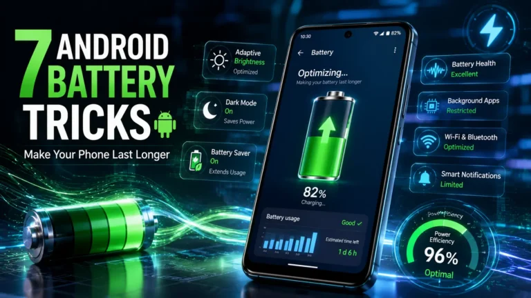 7 Easy Tricks to Make Your Android Battery Last Longer in 2026 7 Easy Tricks to Make Your Android Battery Last Longer in 2026