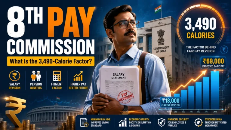 8th Pay Commission - What Is the 3,490-Calorie Factor