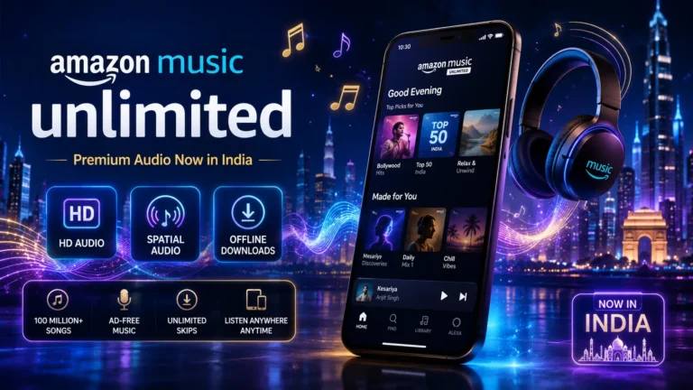 Amazon Music Unlimited Arrives in India With Premium Audio and a New Three-Tier Music Strategy Amazon Music Unlimited Arrives in India With Premium Audio and a New Three-Tier Music Strategy