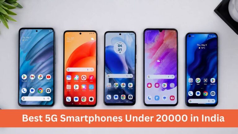 20 Best 5G Smartphones Under 20000 in India (2026) Best 5G smartphones under 20000 in India