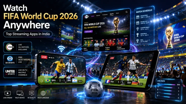 Best Apps to Watch FIFA World Cup 2026 Live in India