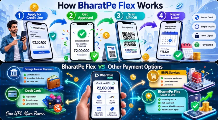 BharatPe Flex - Everything You Need to Know About Credit on UPI