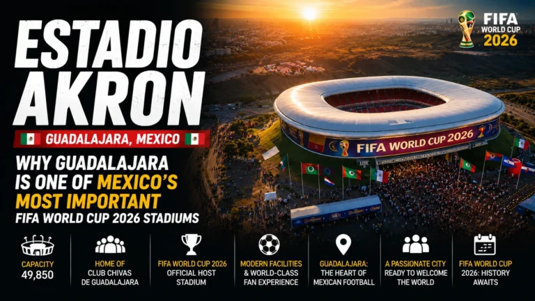 Estadio Akron: Why Guadalajara Is One of Mexico’s Most Important FIFA World Cup 2026 Stadiums Estadio Akron: Why Guadalajara Is One of Mexico's Most Important FIFA World Cup 2026 Stadiums