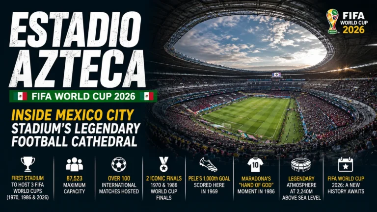 Estadio Azteca FIFA World Cup 2026: Inside Mexico City's Legendary Football Cathedral
