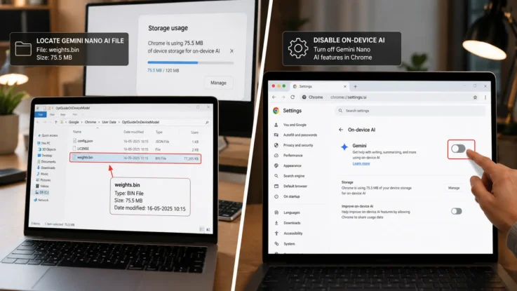 Google Chrome Secretly Installed 4GB AI Model on Your PC — How to Remove It