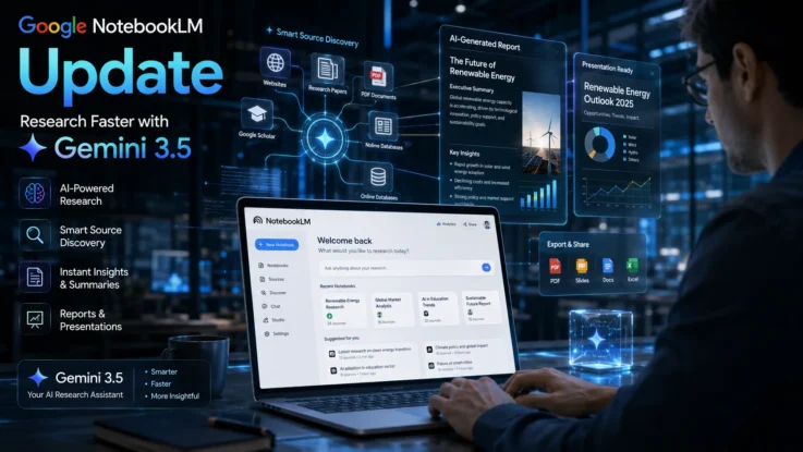 Google NotebookLM Gets Gemini 3.5 Upgrade with Smarter Research and New Export Tools