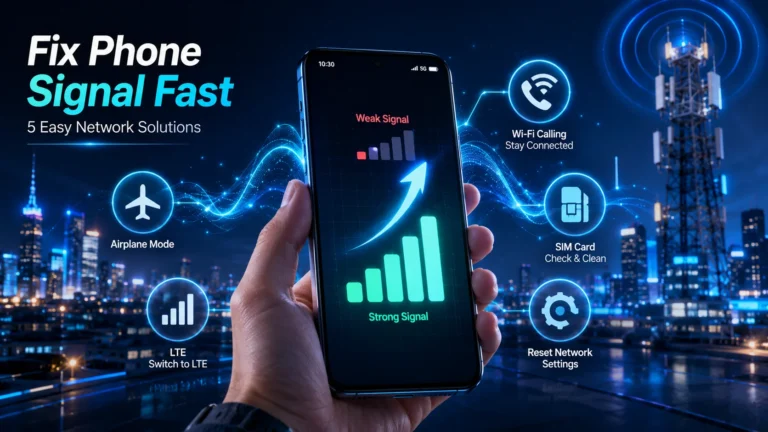 How to Fix Low Signal Problems on Your Phone: 5 Easy Methods That Work in 99% of Cases How to Fix Low Signal Problems on Your Phone - 5 Easy Methods That Work in 99% of Cases