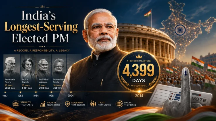India's Longest-Serving Elected PM