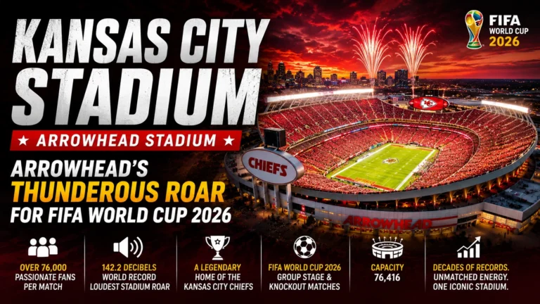 Kansas City Stadium - Arrowheads Thunderous Roar for FIFA World Cup 2026