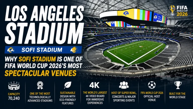 Los Angeles Stadium: Why SoFi Stadium Is One of FIFA World Cup 2026’s Most Spectacular Venues Los Angeles Stadium - Why SoFi Stadium Is One of FIFA World Cup 2026's Most Spectacular Venues