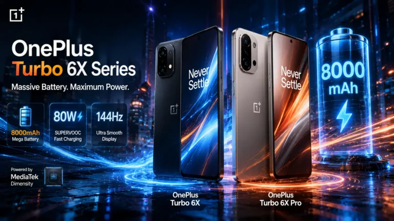OnePlus Turbo 6X and Turbo 6X Pro Launched With Giant Batteries, Tough Build, and 144Hz Screens OnePlus Turbo 6X and Turbo 6X Pro Launched With Giant Batteries, Tough Build, and 144Hz Screens