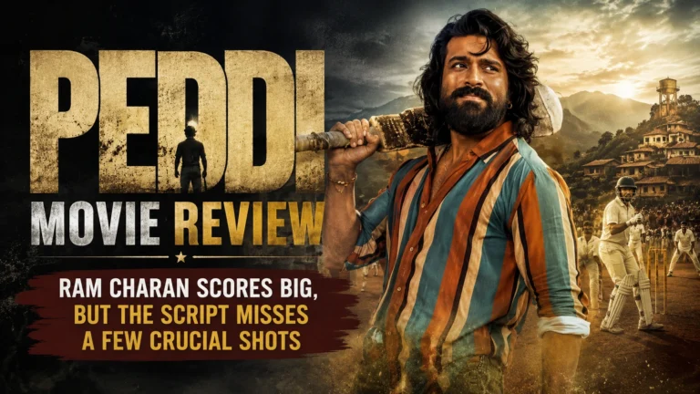 Peddi Movie Review - Ram Charan Scores Big, but the Script Misses a Few Crucial Shots