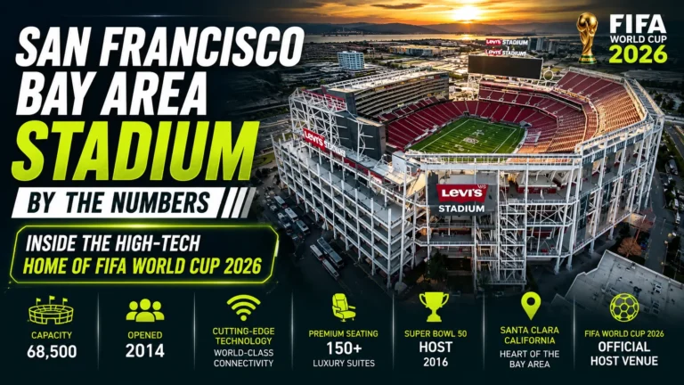 San Francisco Bay Area Stadium by the Numbers: Inside the High-Tech Home of FIFA World Cup 2026 San Francisco Bay Area Stadium by the Numbers: Inside the High-Tech Home of FIFA World Cup 2026