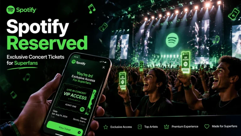 Spotify Reserved Concert Tickets for Superfans Here is How the New Feature Works