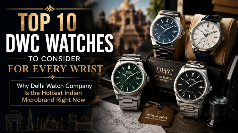 Top 10 DWC Watches to Consider for Every Wrist — Why Delhi Watch Company Is the Hottest Indian Microbrand Right Now