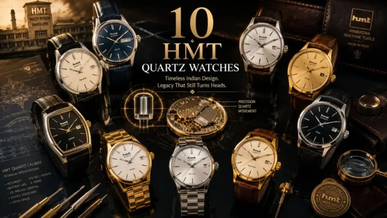 Top 10 HMT Quartz Watches That Still Turn Heads Among Indian Watch Collectors