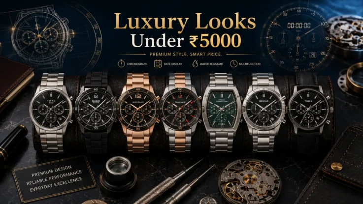 Top 7 Chronograph Watches Under INR 5000 That Look Premium