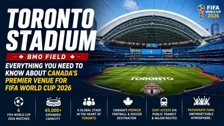 Toronto Stadium - Everything You Need to Know about Canadas Premier Venue for FIFA World Cup 2026