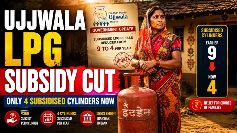 The Government Has Cut Ujjwala LPG Subsidy From 9 Cylinders to 4 — Here’s What That Actually Means for Your Family Ujjwala LPG Subsidy Cut to 4 Cylinders Per Year - What It Means for Beneficiaries
