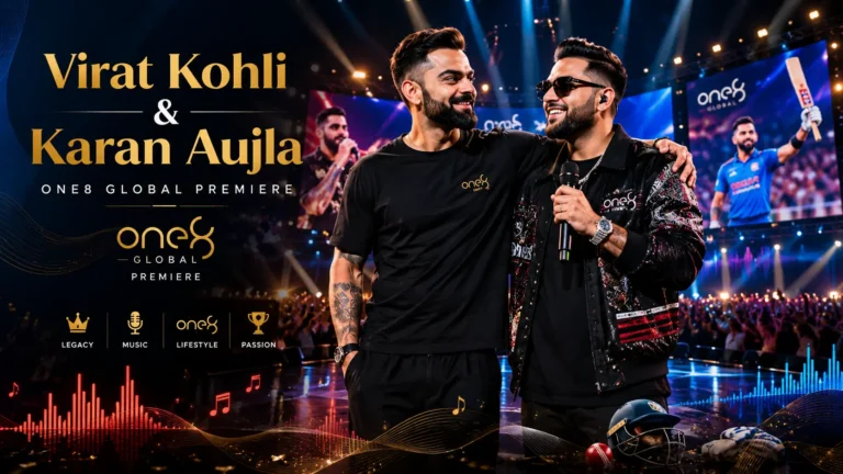 Virat Kohli Reveals Why Karan Aujla’s ‘Winning Speech’ Is Part of His Pre-Match Routine at One8 Global Premiere Virat Kohli Reveals Why Karan Aujla's 'Winning Speech' Is Part of His Pre-Match Routine at One8 Global Premiere
