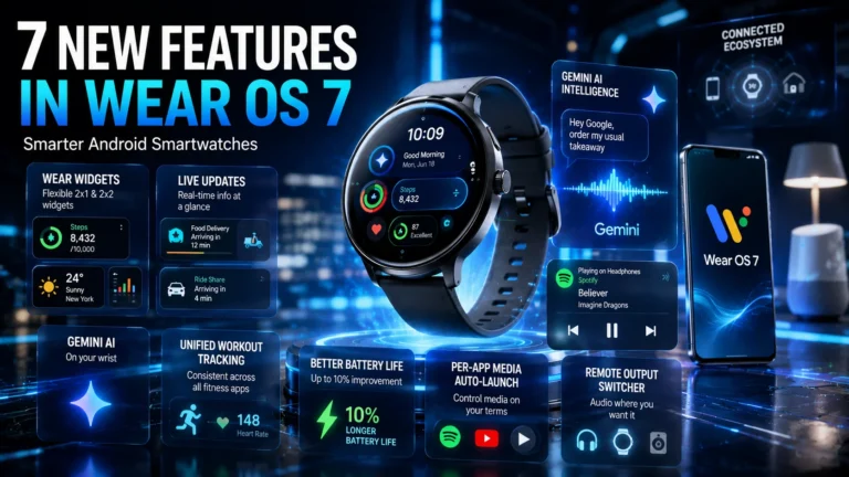 Wear OS 7 Is Here: 7 Key Features Coming to Your Android Smartwatch Wear OS 7 Is Here: 7 Key Features Coming to Your Android Smartwatch