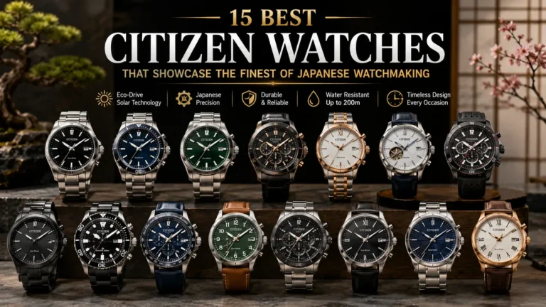 Top 15 Citizen Watches That Prove Japanese Watchmaking Is in a League of Its Own 15 Best Citizen Watches That Showcase the Finest of Japanese Watchmaking