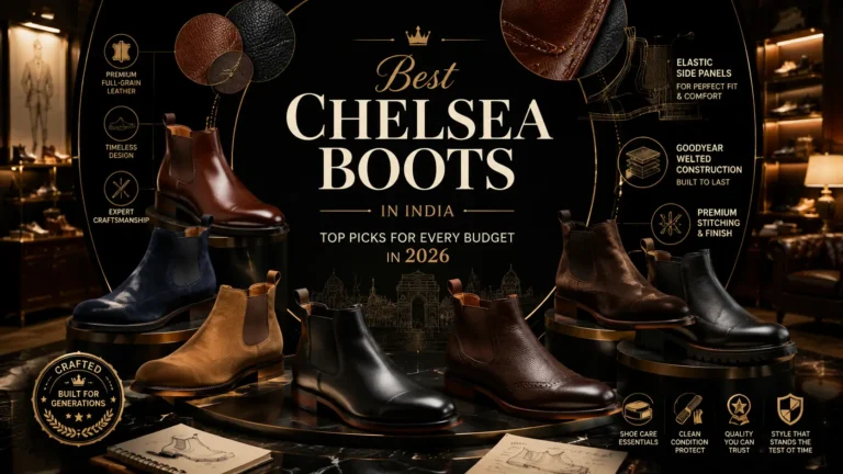 Best Chelsea Boots for Men in India — Top Picks From Budget to Premium Best Chelsea Boots in India - Top Picks for Every Budget in 2026
