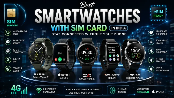 Best Smartwatches With SIM Card Support in India - 5 Wearables That Work Without Your Phone