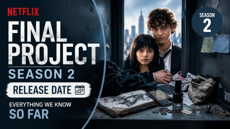Final Project Season 2 Release Date on Netflix - Everything We Know So Far