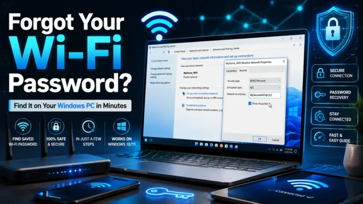 Forgot Wi-Fi Password - How to Find It on Windows PC in Minutes