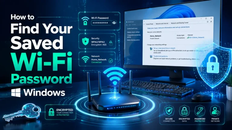 Forgot Your Wi-Fi Password? Here’s How to Find It on Your Windows PC in Minutes Forgot Your Wi-Fi Password? Here's How to Find It on Your Windows PC in Minutes