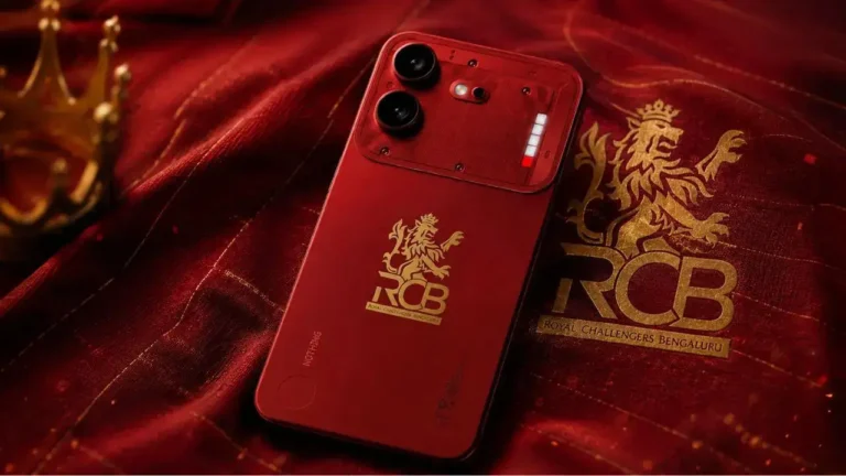 Nothing Phone 4b RCB Edition Is Coming to India on July 7 and It Looks Stunning Nothing Phone 4b RCB Edition Is Coming to India on July 7 and It Looks Stunning