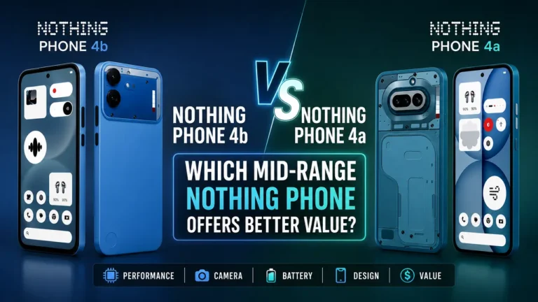 Nothing Phone 4b vs Nothing Phone 4a - Which Mid-Range Nothing Phone Offers Better Value
