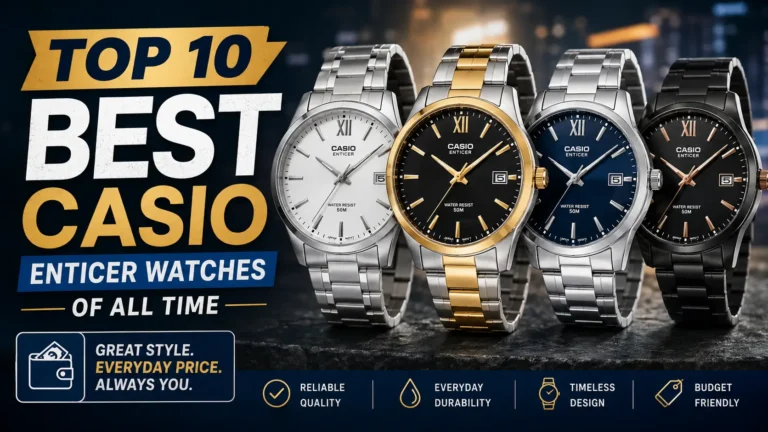 Top 10 Best Casio Enticer Watches of All Time That Prove You Do Not Need to Spend Much to Look Great Top 10 Best Casio Enticer Watches of All Time That Prove You Do Not Need to Spend Much to Look Great