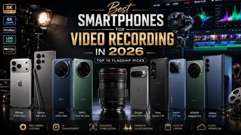 Top 10 Flagship Smartphones for Video Recording in 2026 — The Definitive Guide