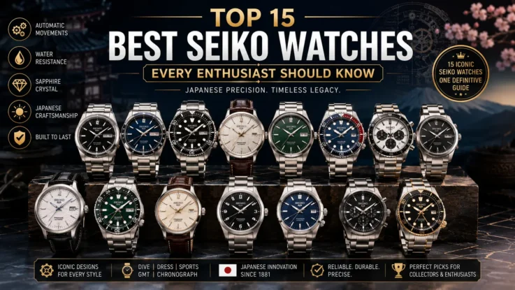 Top 15 Best Seiko Watches Every Enthusiast Should Know