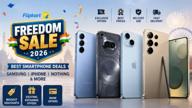 5 Best Smartphone Deals during Flipkart Freedom Sale 2026
