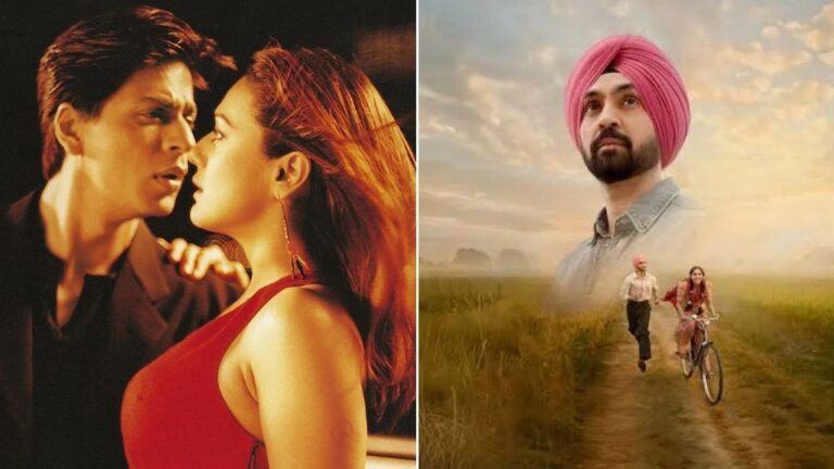 A poster of kal ho na ho and Main Vaapas Aaunga, one of the best sad movies on Netflix
