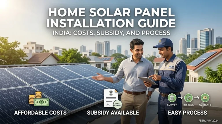 Home Solar Panel Installation Guide in India: Costs, Subsidy, and Process Home Solar Panel Installation Guide in India - Costs, Subsidy, and Process