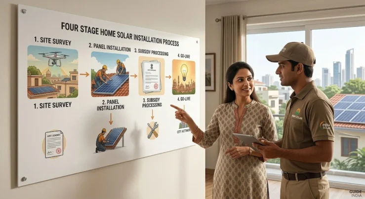 How to Install Solar Panels at Home in India - A Complete Guide