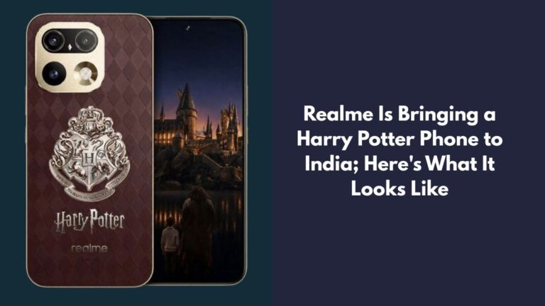 Realme Is Bringing a Harry Potter Phone to India; Here’s What It Looks Like Realme Is Bringing a Harry Potter Phone to India