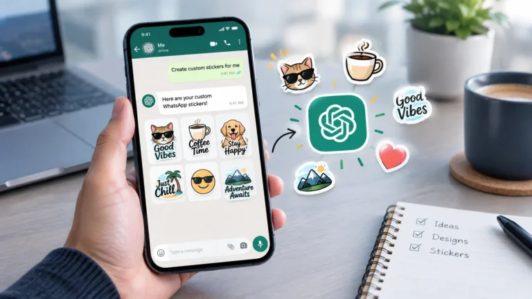 Want Custom WhatsApp Stickers? ChatGPT Can Make Them for You Now Want Custom WhatsApp Stickers - ChatGPT Can Make Them for You Now