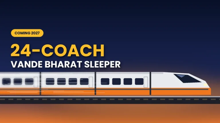 24-Coach Vande Bharat Sleeper Train: Launch Date, Berths, Pantry Car, Features and Fare 24-coach Vande Bharat sleeper train with 1,224 berths and a pantry car, expected to launch in 2027