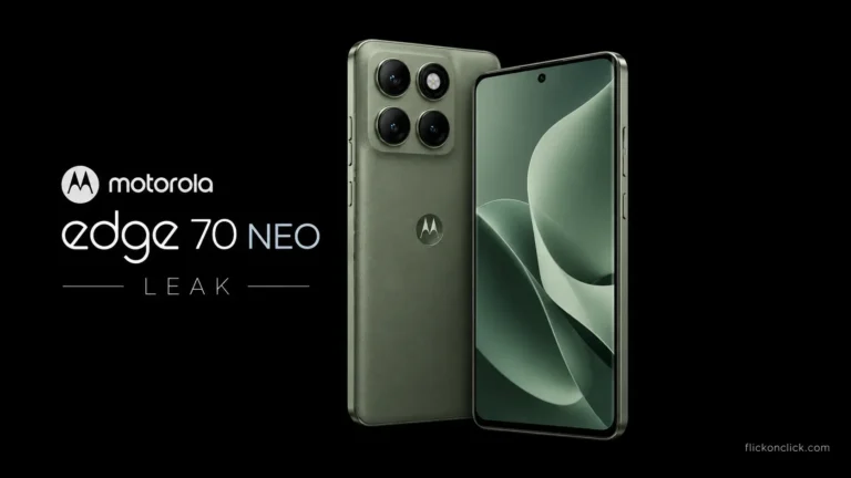 Motorola Edge 70 Neo Leaks: A 7,000 mAh Battery, a 144 Hz Screen at an INR 40,000 Price
