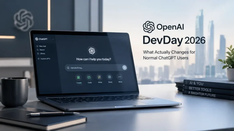 OpenAI DevDay 2026: What Actually Changes for Normal ChatGPT Users OpenAI DevDay 2026: What Actually Changes for Normal ChatGPT Users