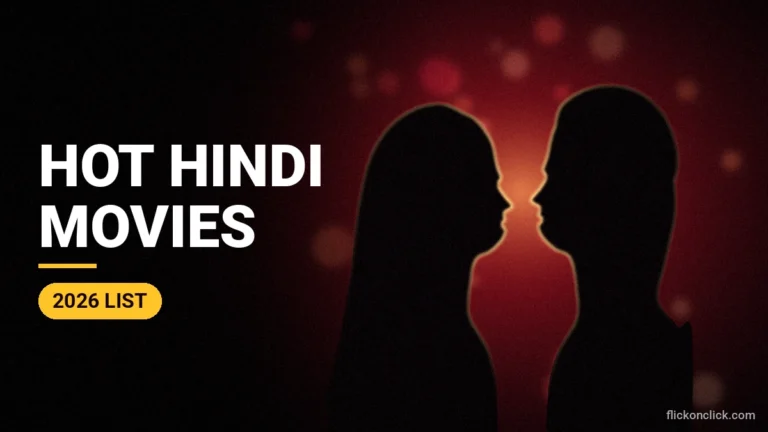 Best hot Indian movies in Hindi 2026 list featured image with silhouettes of a romantic couple